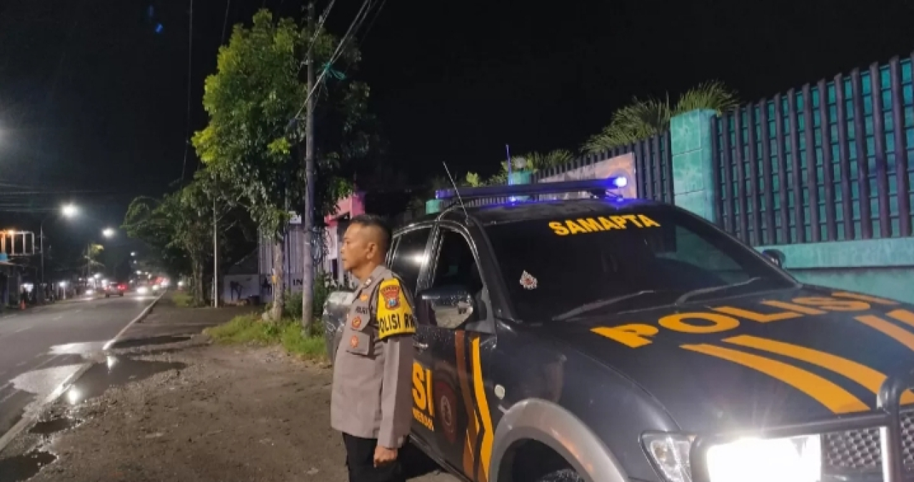 Patroli Sahur, Polsek Kwanyar Polres Bangkalan Ciptakan Situasi Aman dan Kondusif Selama Ramadan