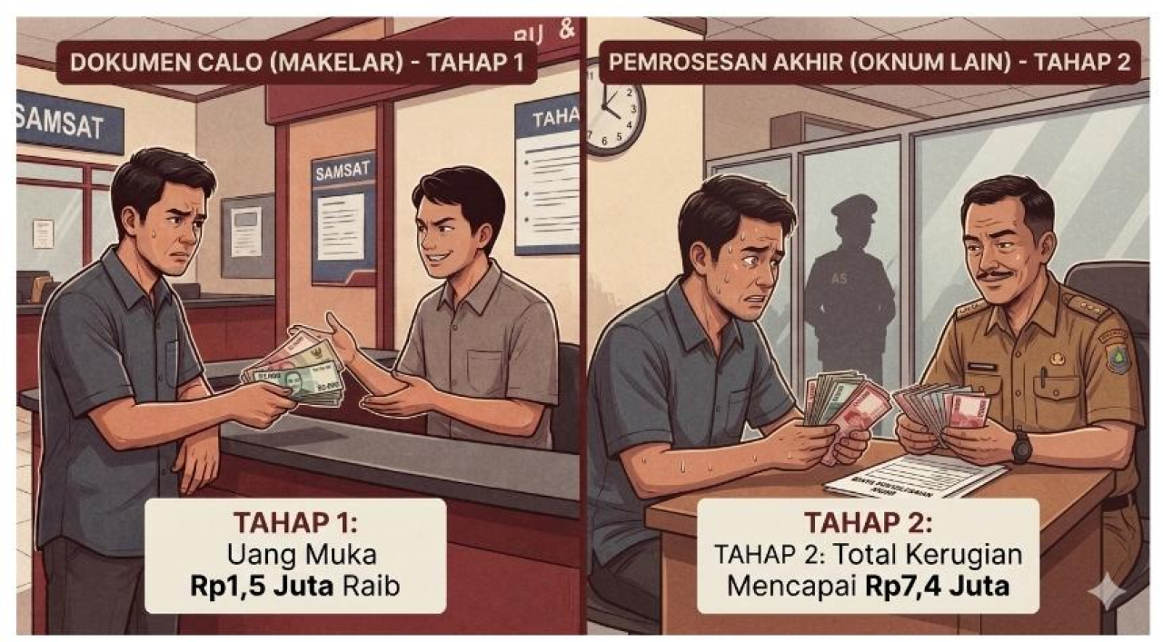 Oknum Polisi Polresta Malang Kota Diduga Tipu Warga Bandulan Sejumlah Jutaan Rupiah, Korban Desak Ganti Rugi