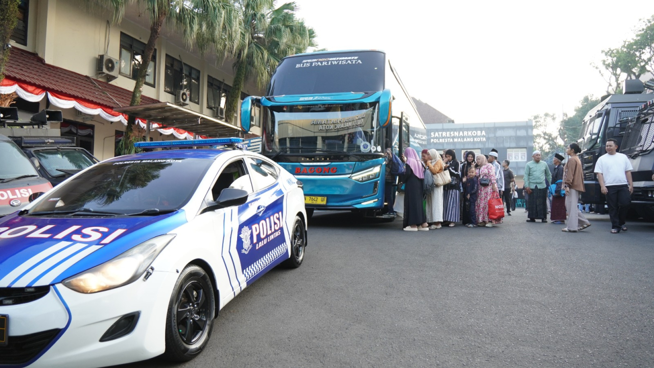 Kapolres Malang Kota Berangkatkan 45 Keluarga Korban Kanjuruhan Ziarah Religi ke Empat Situs Spiritual