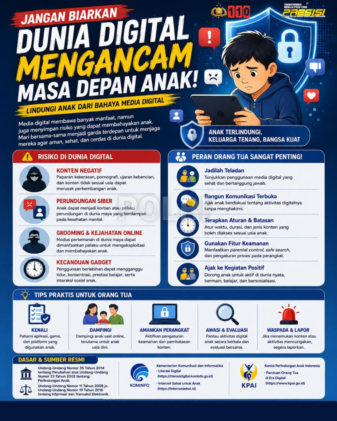 Peran Orang Tua dan Lingkungan Sangat Penting untuk Menciptakan Ruang Digital yang Aman, Sehat, dan Positif