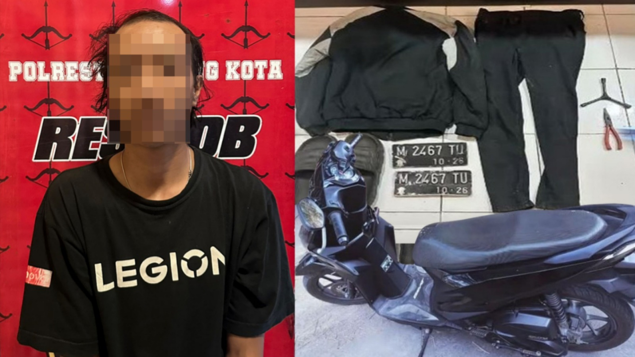 Kurang dari Sepekan, Resmob Satreskrim Polresta Malang Kota Tangkap Pelaku Curanmor, Korban Pelajar Asal Sumenep
