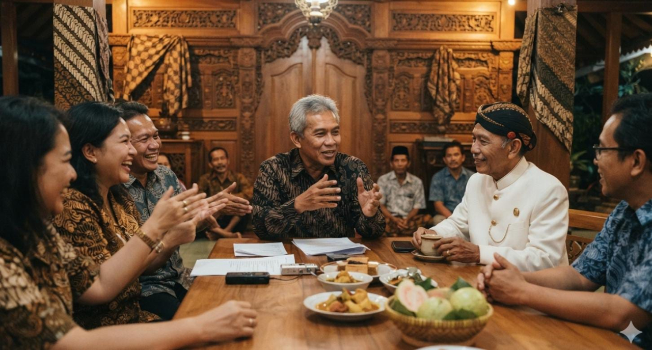 Lelah Terbayar Kuliner Khas, Tokoh Spiritual Nusantara Gelar Safari Budaya di Jawa Tengah