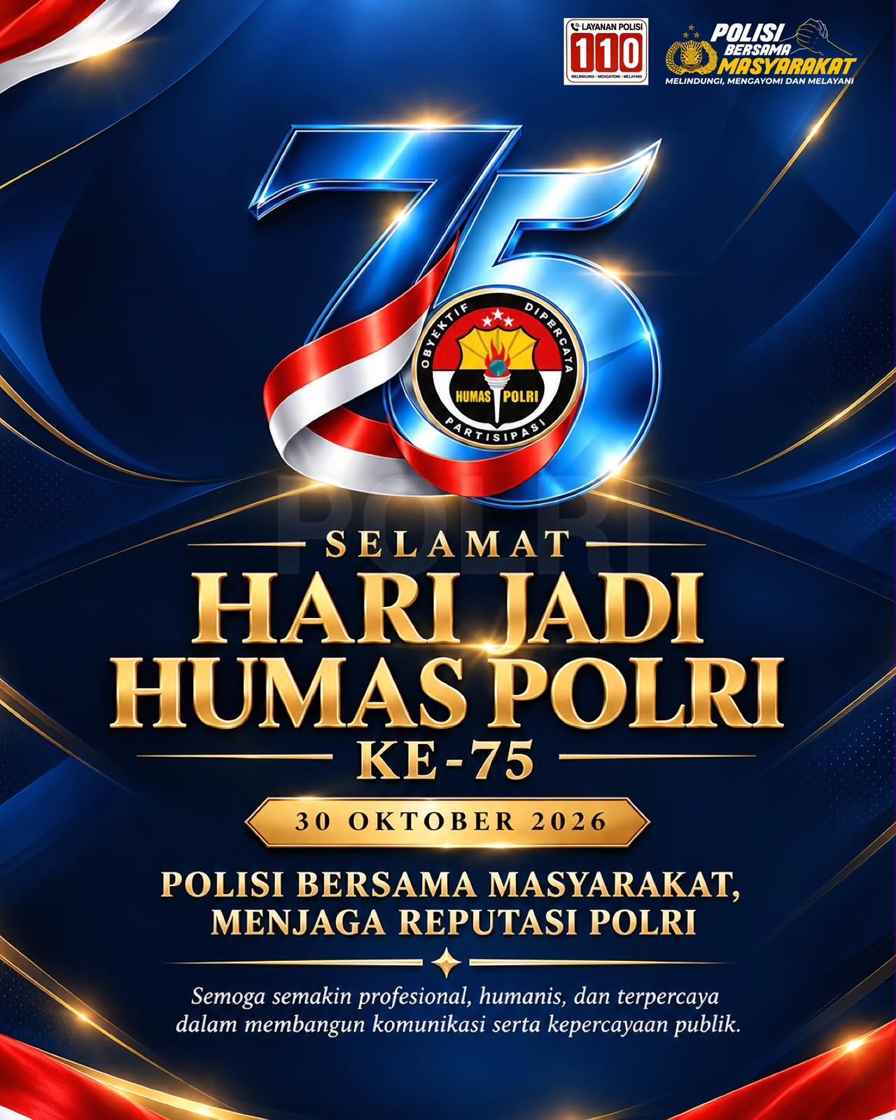 Humas Polri Peringati Hari Jadi ke-75: Perkuat Sinergi Bersama Masyarakat Demi Komunikasi yang Humanis dan Terpercaya